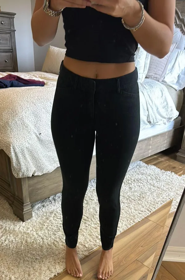 Black Work Pants Size 2 - Image 2