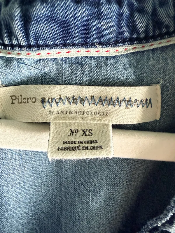 Pilcro and the Letterpress Chambray Tunic Dress - Image 3