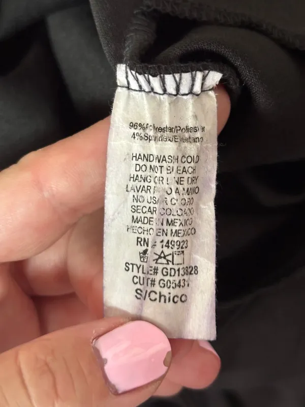 Windsor Black Midi Dress - Size Small - Image 4