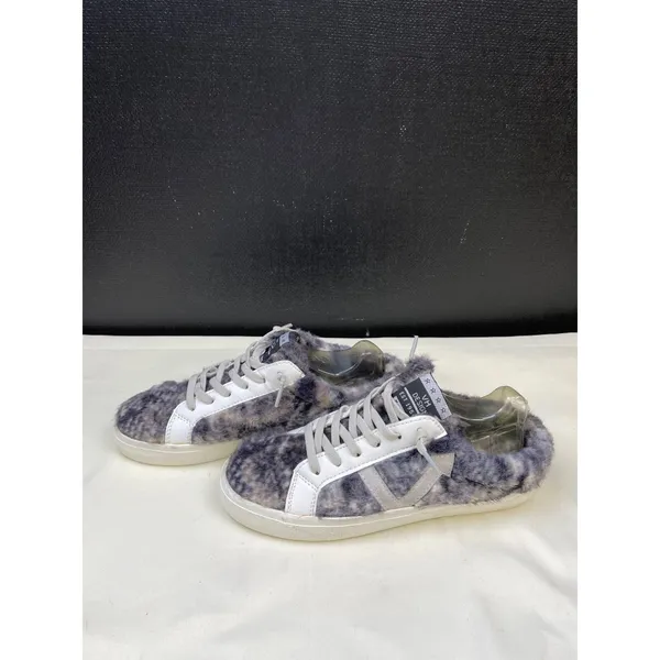 Vintage Havana Women's Faux Fur Mix Snake Mules Shoes Size 6.5 SKU 6200 - Image 2