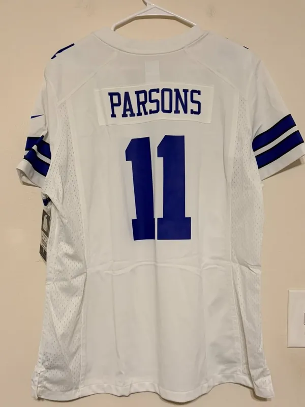 New NWT Nike Dallas Cowboys On-Field Micah Parsons #11 White Jersey Women's XXL - Image 3