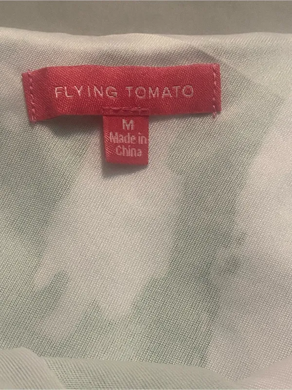Flying Tomato green and White Lightweight Blouse - Image 3