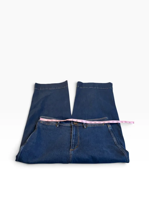 LOFT high waist wide leg jeans - Image 3