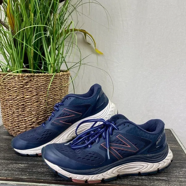 New Balance Indigo Blue W840v4 Athletic Sport Sneaker Shoes 8 - Image 2