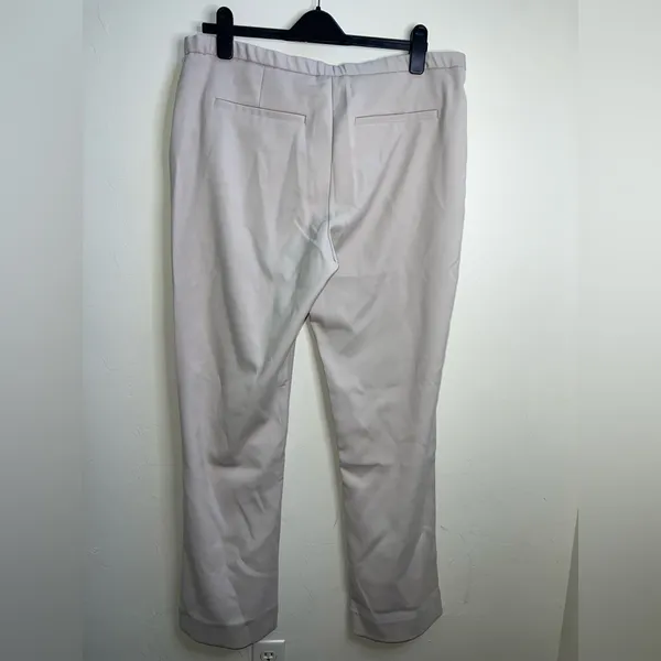Abercrombie & Fitch Women's Straight-Leg Pants in‎ tan cream - Image 4
