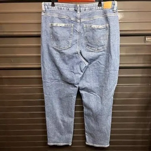 American Eagle High Rise Light‎ Wash Denim Casual Everyday Blue - Image 2
