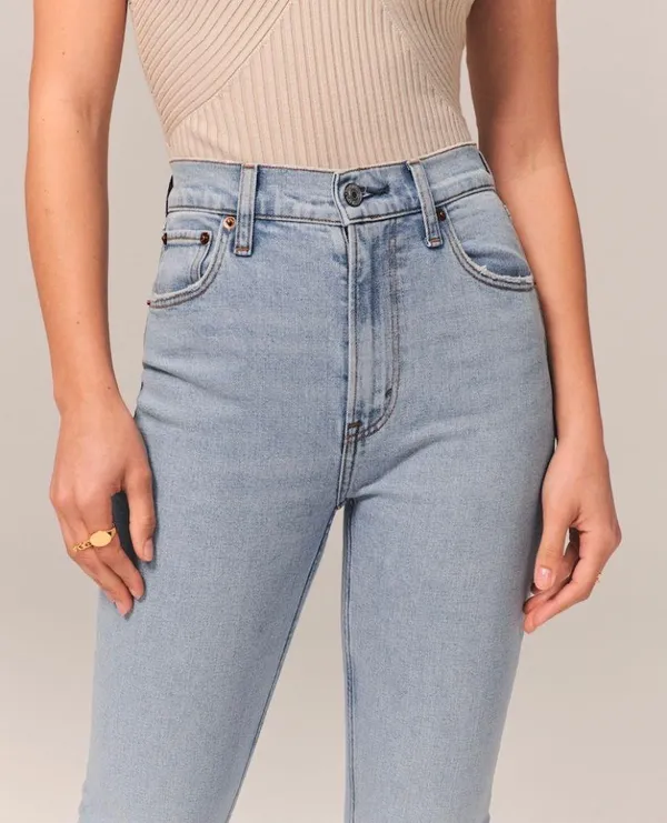 Ultra High Rise 90s Slim Straight Jean - Image 3