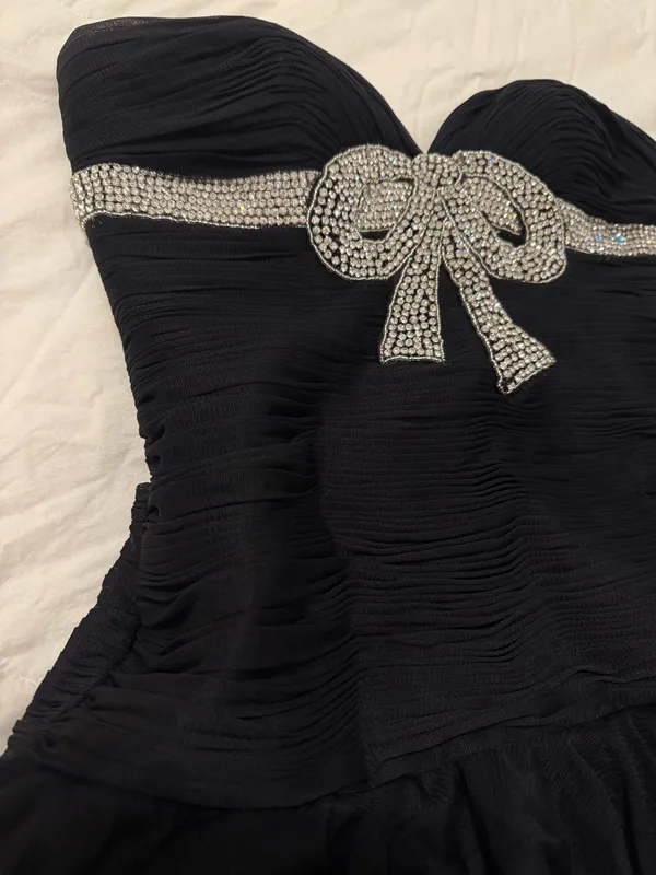 SHERRI HILL Black Homecoming Cocktail Dress - Image 7