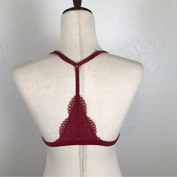 Victoria’s Secret Body‎ by Victoria front closure lace padded racer back bra M - Image 3