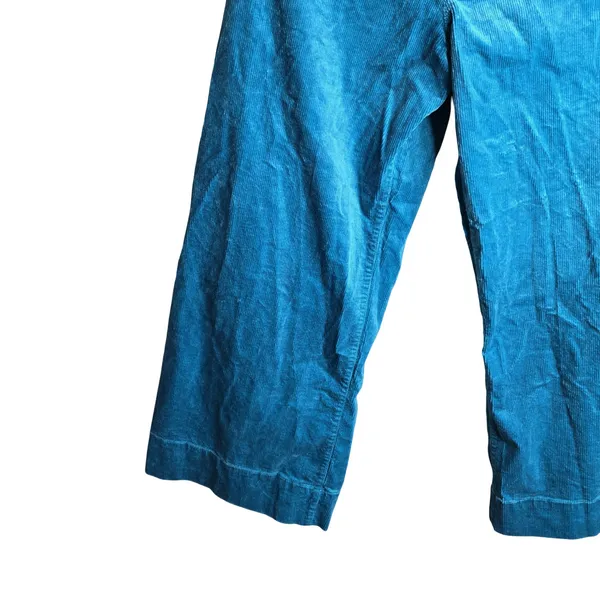 Anthropologie by Maeve Blue Corduroy Wide-Leg Pants Size: 32 - Image 3
