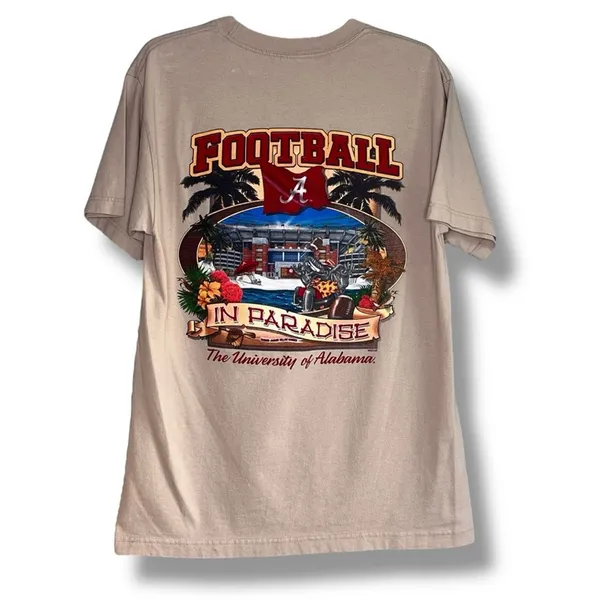 Big Al Alabama Crimson Tide Football in Paradise short sleeve T-shirt medium - Image 6
