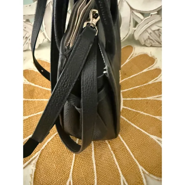 Kate Spade Knott Mini Satchel Black Pebbled‎ Leather PXR00438 NWT $298 Retail FS - Image 2