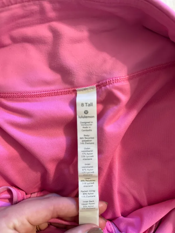 Sonic Pink Lululemon Shorts Speed Up 4" - Image 3