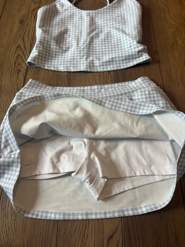 Hollister gingham athletic set  - Image 4