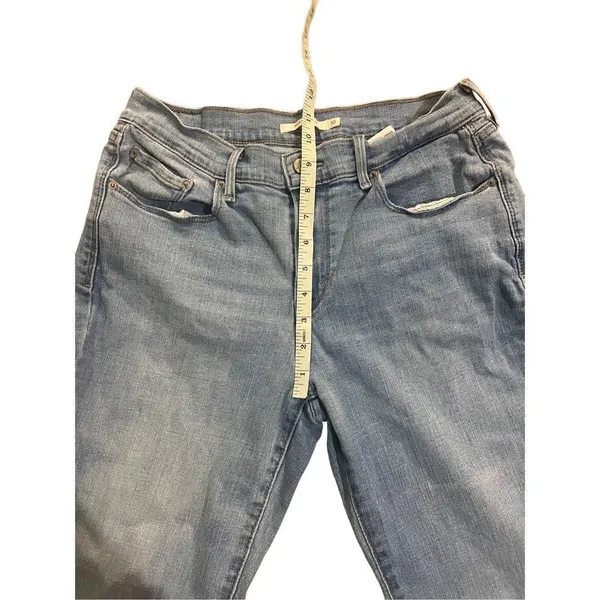 Levi’s womens mid rise 505 straight jeans size 10 - Image 7