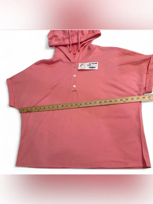 Aucoin Boutique Loungewear/Pajama Set With Shirt & Shorts XL New - Image 4