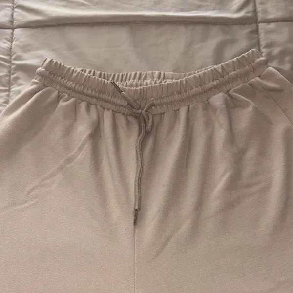 SHEIN Tan Wide-Leg Pants - Image 2