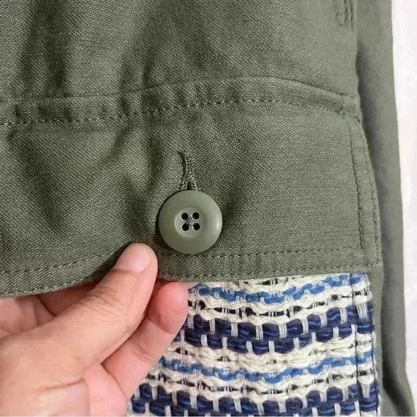 GAP Jacket with Crochet pocket Military style Utility jacket | size large - Image 3
