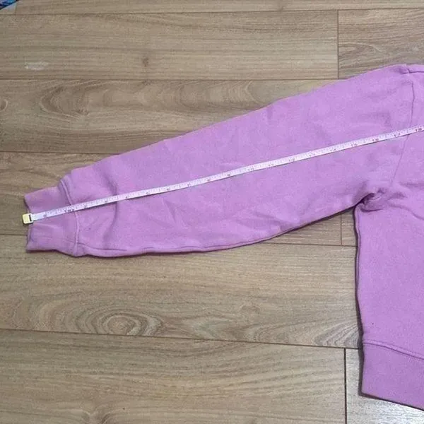 Victoria's Secret Pink Cropped Hoodie‎ size XS - Image 7