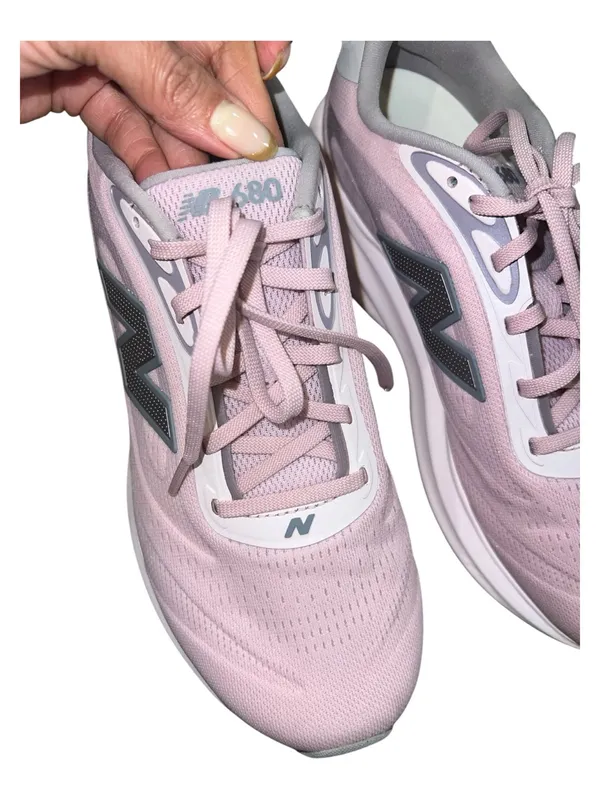 New Balance Fresh Foam 680 v9 Running Shoes Stone Pink Gray Women’s US 8 W6806EM - Image 3