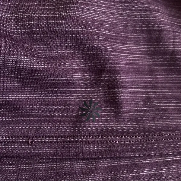 Athleta Conscious Crop‎ in Powervita purple crop top high neck - Image 8