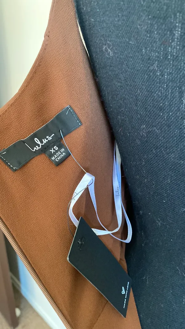 Lulus Brown Formal Brown Dress  - Image 9