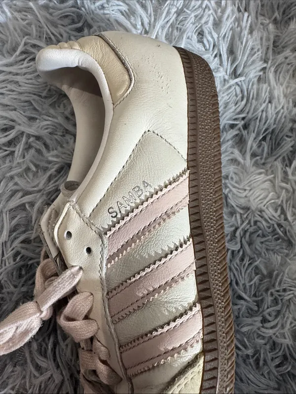 adidas Samba Sneakers - White, Light Pink, Brown 🚨Limited liquidation🚨 - Image 3