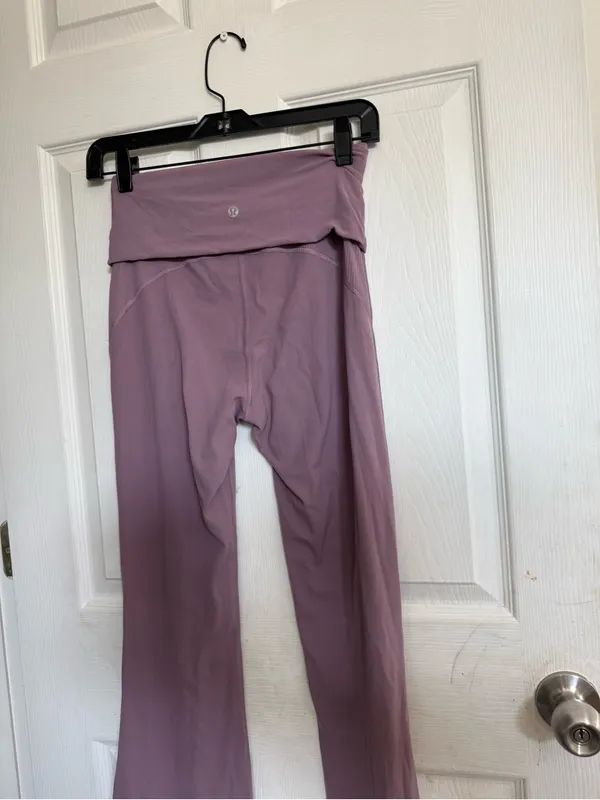 lululemon athletica Fold-Over Flare Groove Leggings - Image 5
