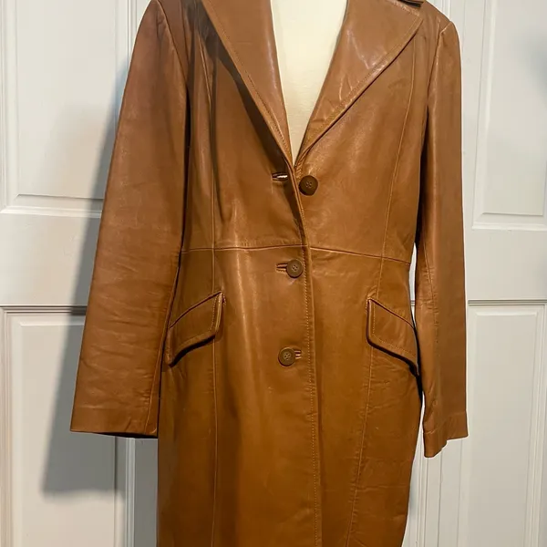 Wilsons Leather Women's Brown Leather‎ Jacket - Image 2