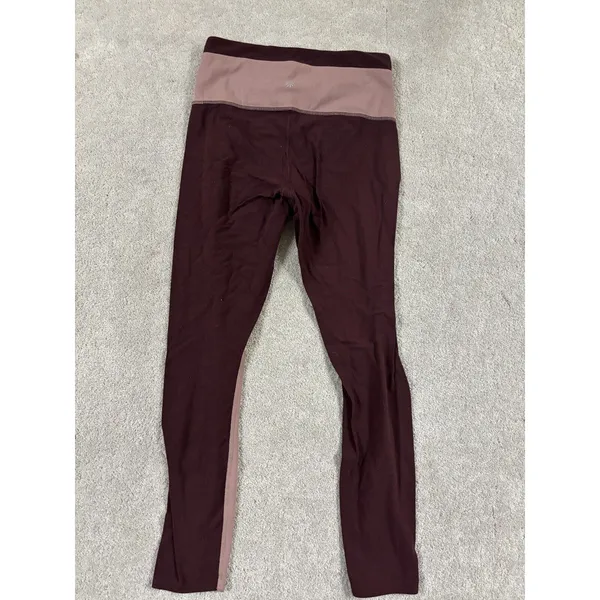 Athleta‎ Women's Size S Chroma 7/8 Ultra Tight Burgundy / Pink 487675 - Image 7