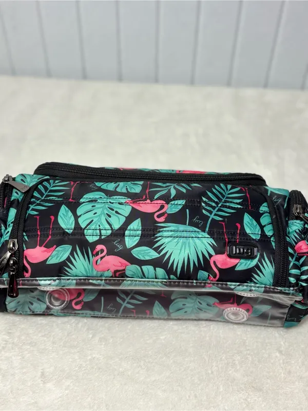 Lug Rare Black Flamingo Trolley‎ Cosmetic Travel Case - Image 7