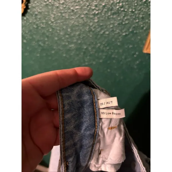 Abrand A ‘99 Low Baggy Denim Jeans - US Sz 25 - Image 5