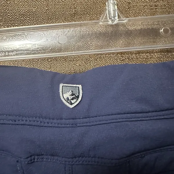 KUHL Woman’s Transcendr Zip Hiking Outdoors Skinny Pants Navy Size 8 Regular - Image 6