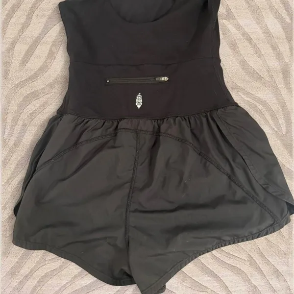 Fp movement black athletic romper - Image 3