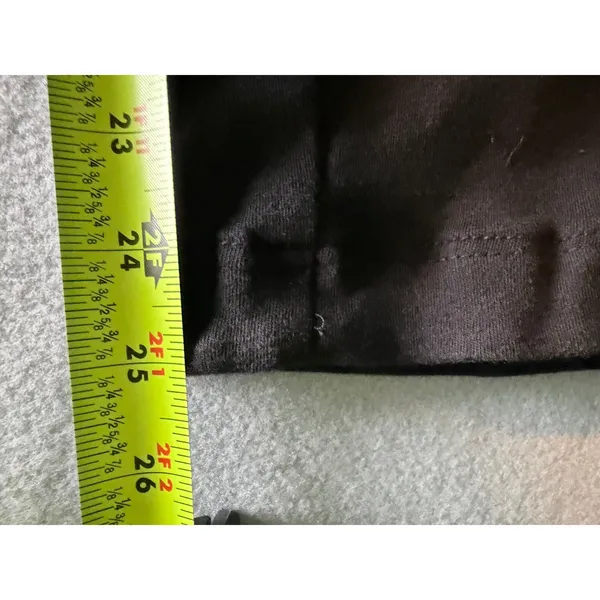 Pact Sweatpants Wide Leg Size L Black Organic Cotton Loungewear Athleisure - Image 10
