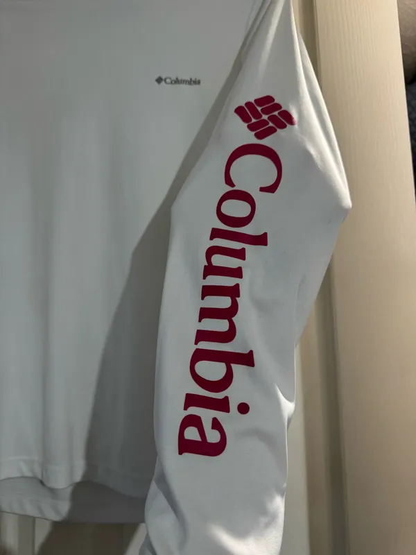 Columbia White Shirt long sleeve - Image 2