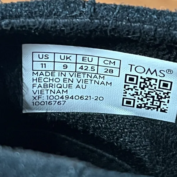TOMS Ankle Boots Women's Size 11 Black Suede Chelsea Casual Minimalist Comfort - Image 7