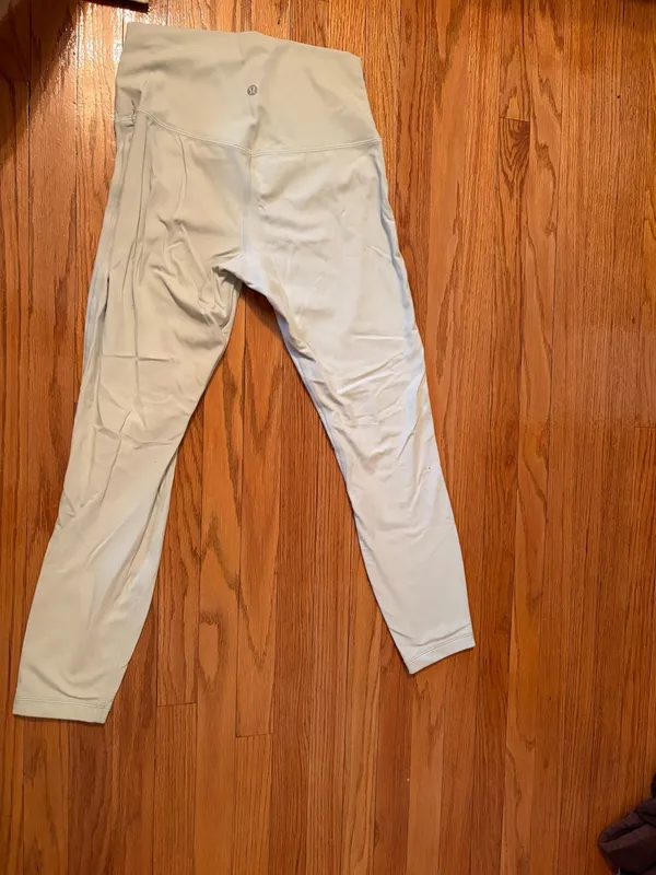 White Lululemon Leggings - Image 2