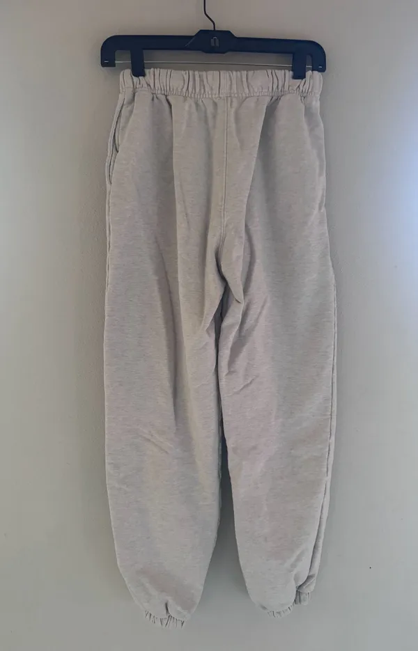 Mardi Mercredi Marche (One Size) Le Flower Logo Graphic Cotton Sweatpants - Image 3