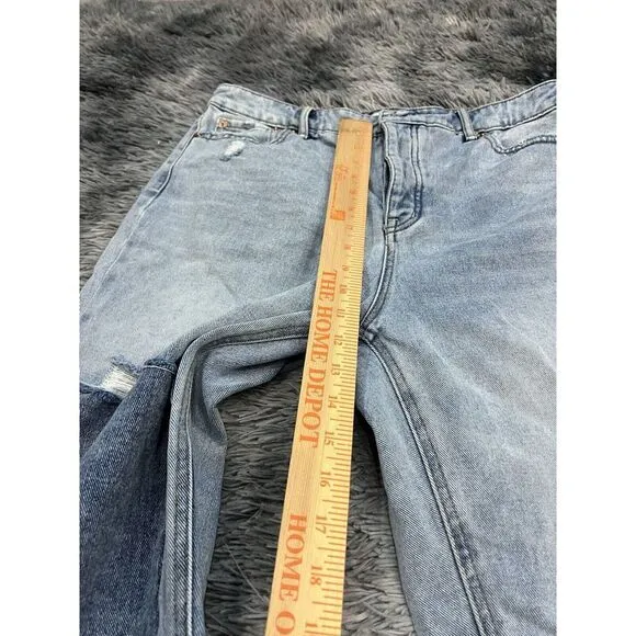 Jessica Simpson Jeans Womens Size 31 Monroe Boyfriend Patched Boho Cowgirl Rodeo - Image 7