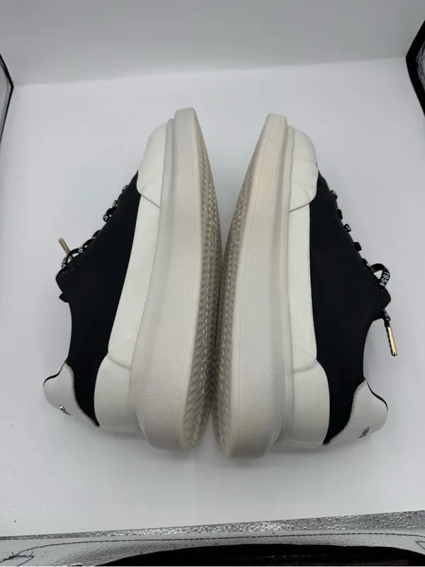 VINTAGE HAVANA angela platform sneaker in black/white size 10 NEW trendy school - Image 5