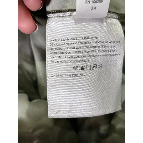 Lululemon Align High-Rise Leggings Olive Green Diamond Dye Tie Dye Yoga Leggings - Image 8