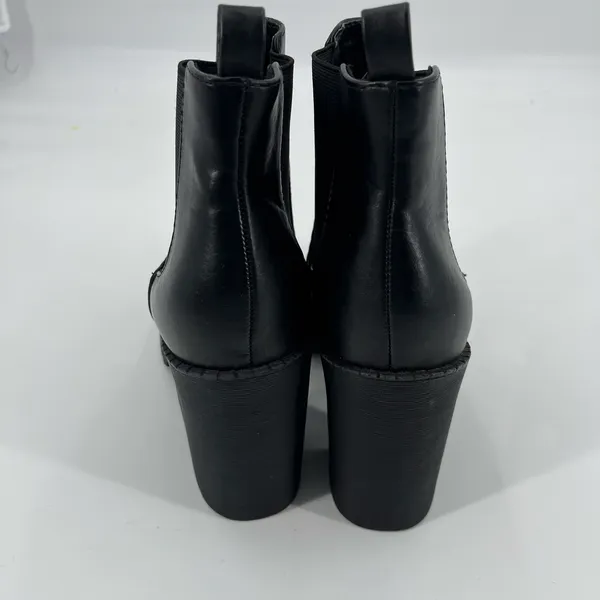 Soda Y2K Chunky Chelsea Womens Boots Sz 9 Lug Sole Grunge Ankle Punk Edgy Street - Image 5