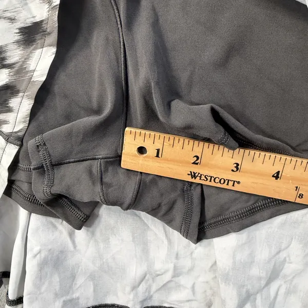 OFFLINE by Aerie Size Small Activewear Skort Black White Gray Pattern High Rise - Image 6