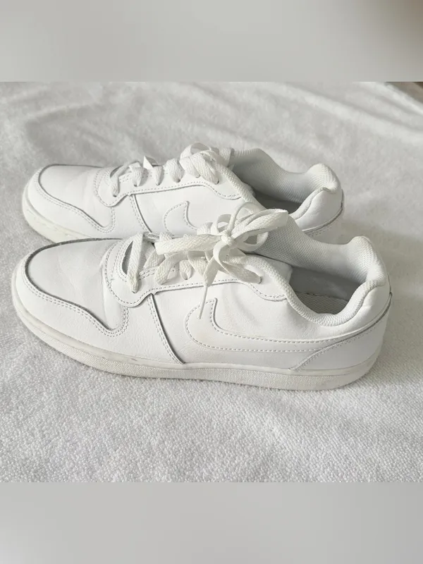 Nike Court Vision Low Triple White Sneakers Women’s Size 8.5 - Image 7
