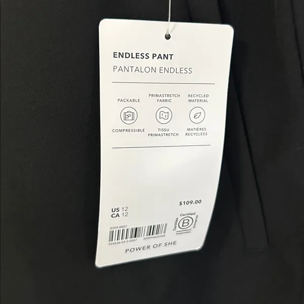 Athleta Endless Pants Black - Image 7