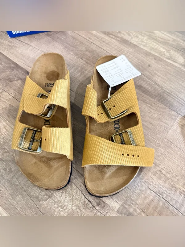 Birkenstock Corduroy Cork Brown Arizona - Image 10