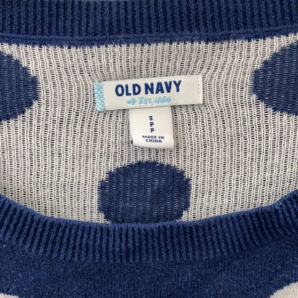 FINAL MARKDOWN Ladies old navy cotton knit top small - Image 3