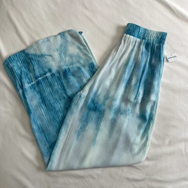 Apricot Lane Blue B blue tie dye pants (S) - Image 6
