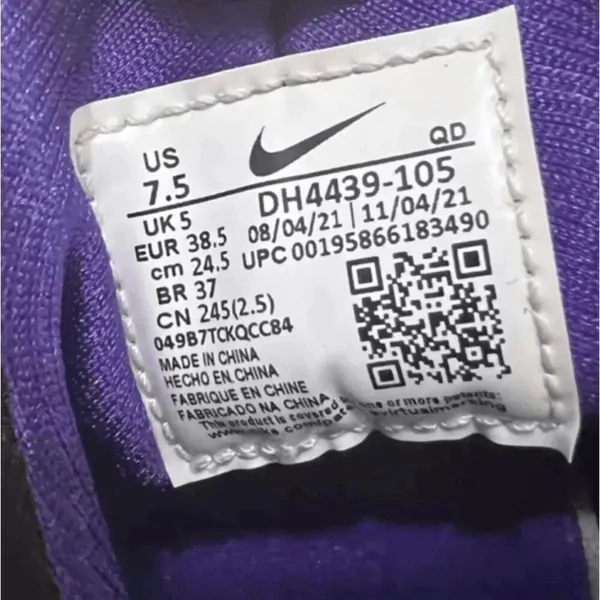 Nike Women Air Huarache Purple Punch Sneakers Size 7.5 Running Jogging Shoes - Image 8